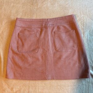 Kendall & Kylie Blush Pink Mini Skirt